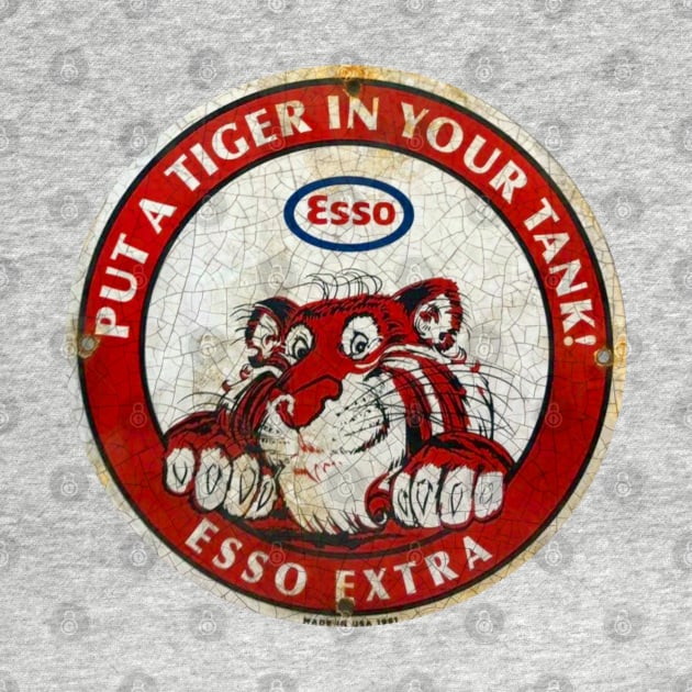 ESSO Tiger by Midcenturydave